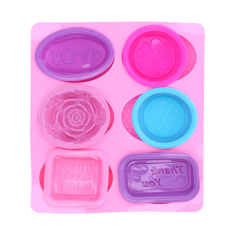 7Pcs Silicone Mold Food Grade Portable Multifunctional Cake Mould for Dinner Party Camping