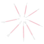8Pcs Cake Fondant Decorating Tool Set Engraving Pen Cake Supplies DIY Baking ToolsPink