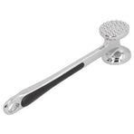 Meat Hammer Zinc Alloy DualSided Steak Tenderizer Meat Tenderizing Tool for Kitchen Restaurant