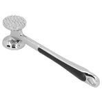 Meat Hammer Zinc Alloy DualSided Steak Tenderizer Meat Tenderizing Tool for Kitchen Restaurant