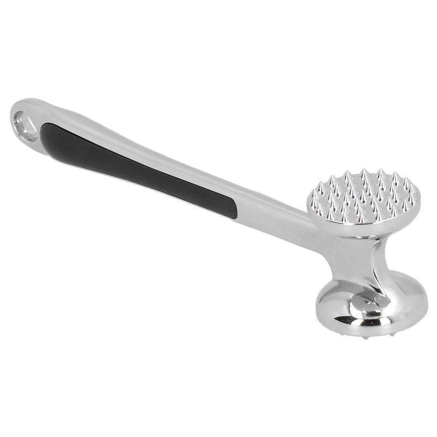 Meat Hammer Zinc Alloy DualSided Steak Tenderizer Meat Tenderizing Tool for Kitchen Restaurant