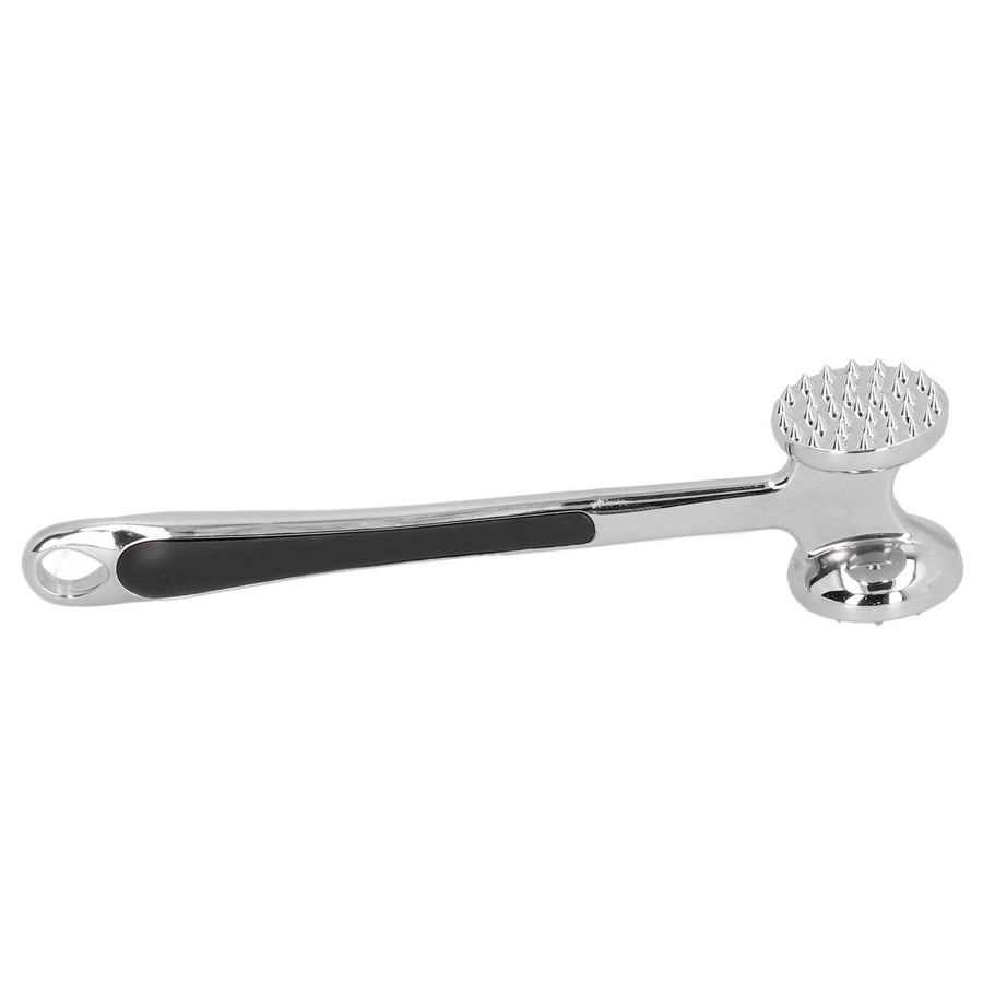 Meat Hammer Zinc Alloy DualSided Steak Tenderizer Meat Tenderizing Tool for Kitchen Restaurant
