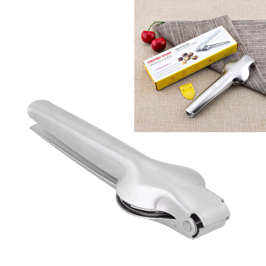 Chestnut Clip Stainless Steel Nut Cracker Opener Sheller Plier Kitchen Tools Gadgets