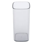 250ml Square Cup Innovative Reusable Tea Juice Coffee Mug Drinkware Kitchen AccessoryGray