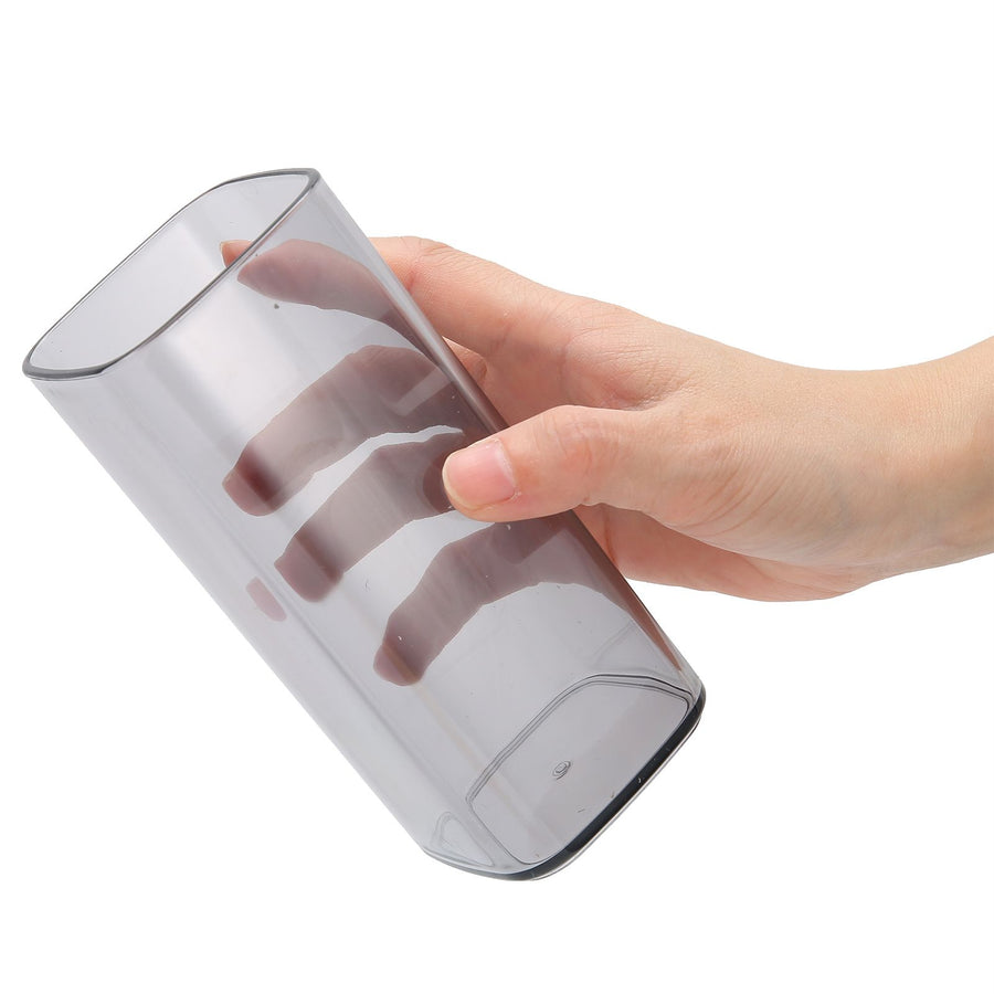 250ml Square Cup Innovative Reusable Tea Juice Coffee Mug Drinkware Kitchen AccessoryGray