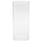 250ml Square Cup Innovative Reusable Tea Juice Coffee Mug Drinkware Kitchen AccessoryTransparent