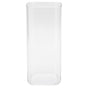250ml Square Cup Innovative Reusable Tea Juice Coffee Mug Drinkware Kitchen AccessoryTransparent