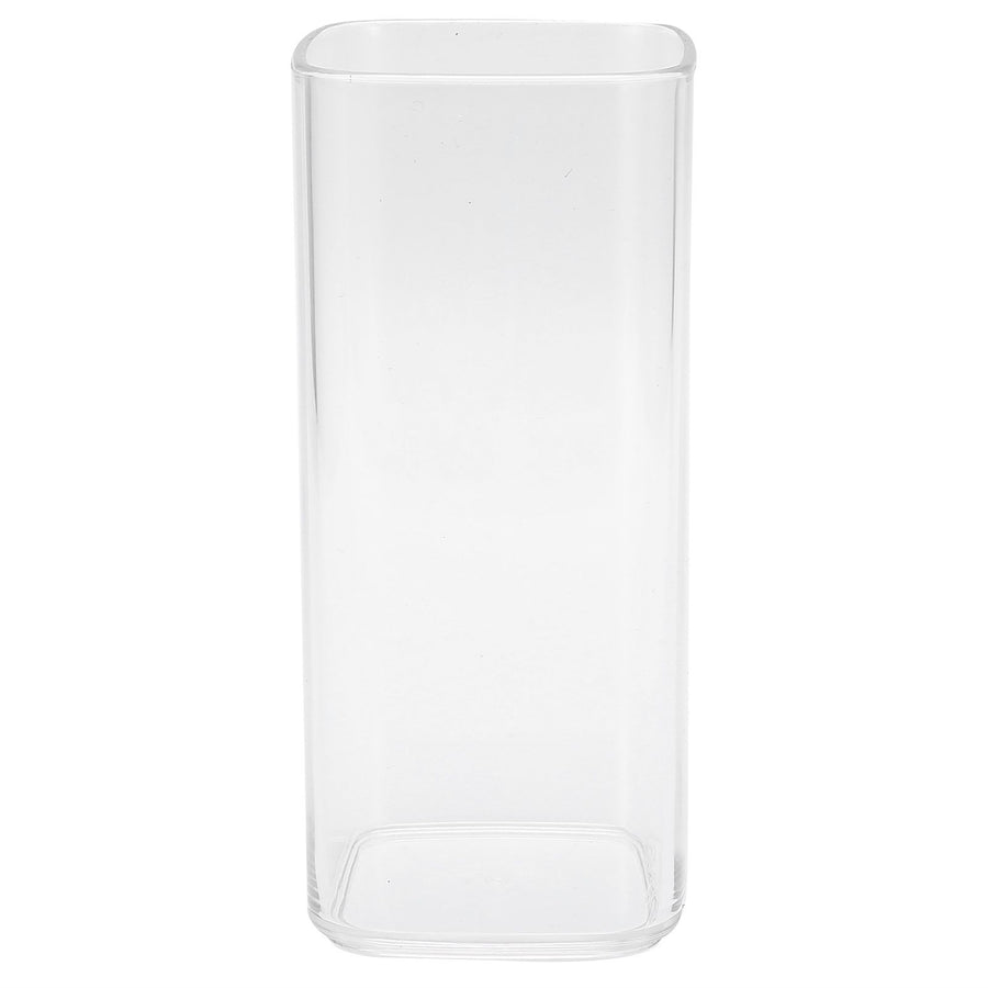 250ml Square Cup Innovative Reusable Tea Juice Coffee Mug Drinkware Kitchen AccessoryTransparent