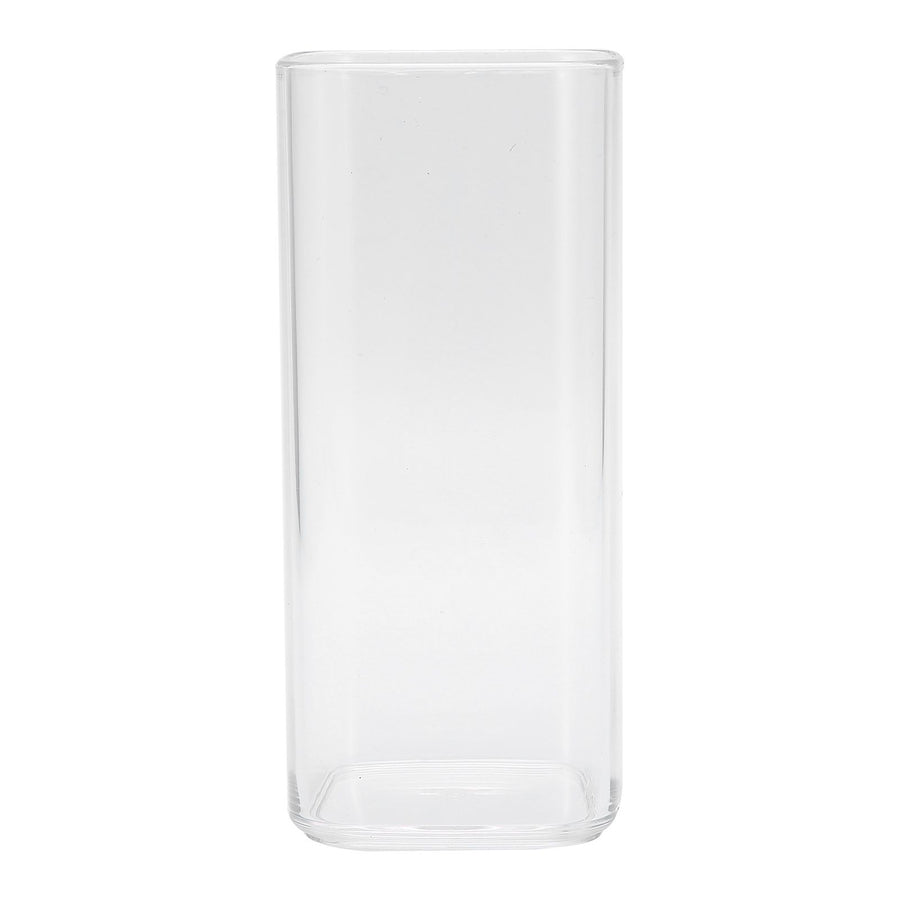 250ml Square Cup Innovative Reusable Tea Juice Coffee Mug Drinkware Kitchen AccessoryTransparent