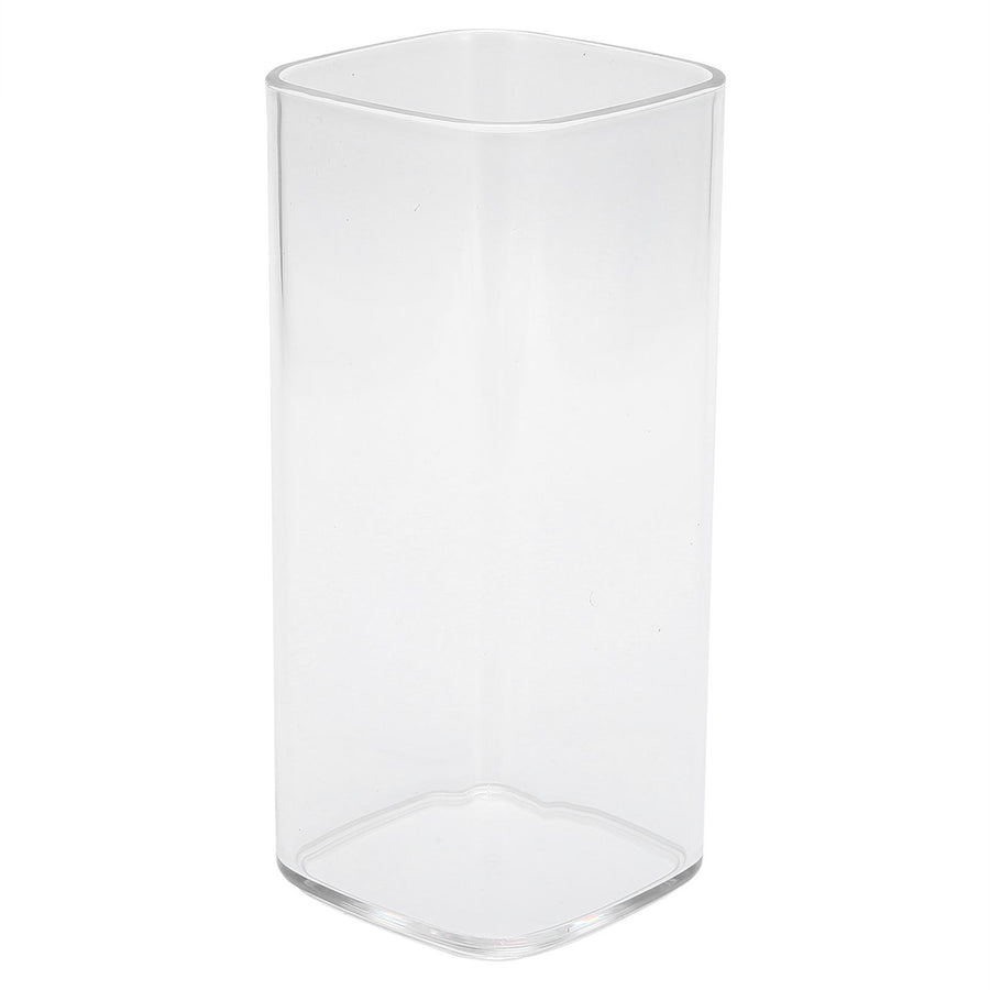250ml Square Cup Innovative Reusable Tea Juice Coffee Mug Drinkware Kitchen AccessoryTransparent