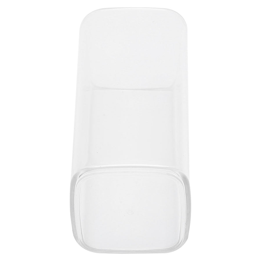 250ml Square Cup Innovative Reusable Tea Juice Coffee Mug Drinkware Kitchen AccessoryTransparent