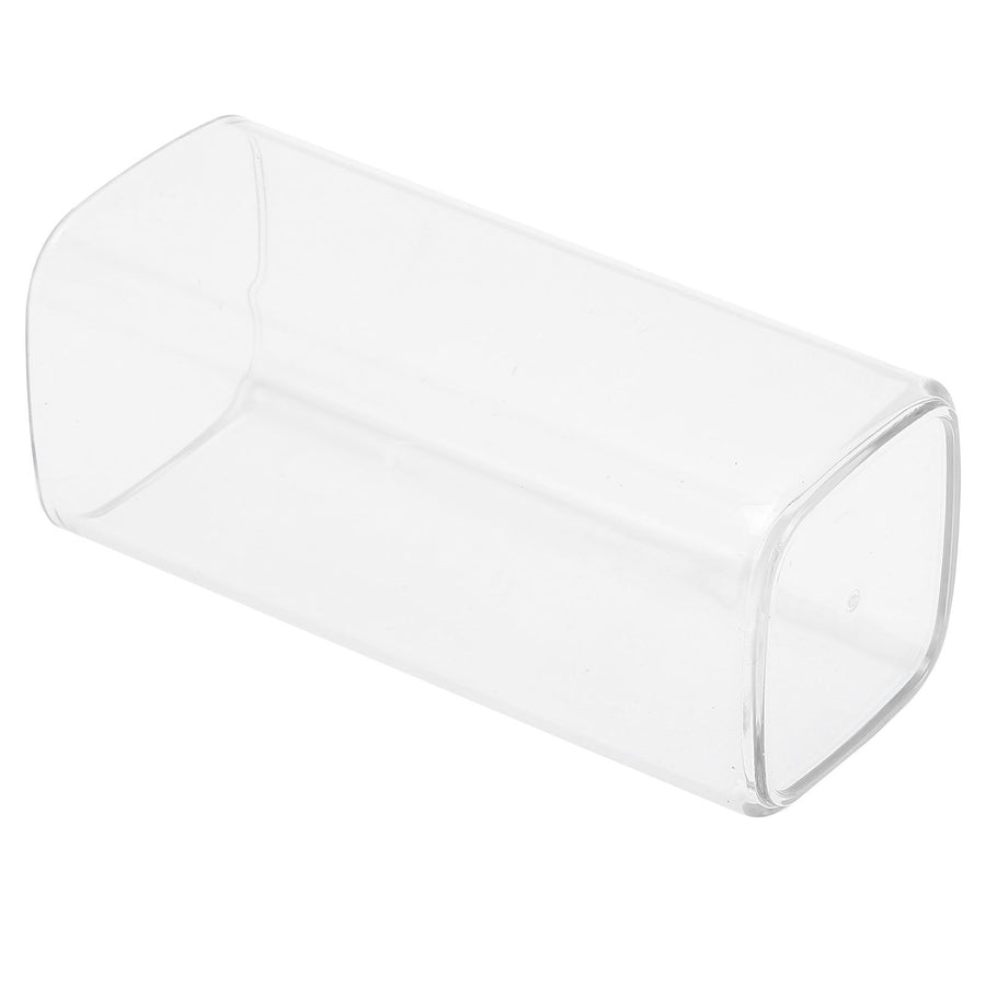 250ml Square Cup Innovative Reusable Tea Juice Coffee Mug Drinkware Kitchen AccessoryTransparent