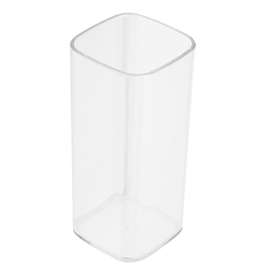 250ml Square Cup Innovative Reusable Tea Juice Coffee Mug Drinkware Kitchen AccessoryTransparent