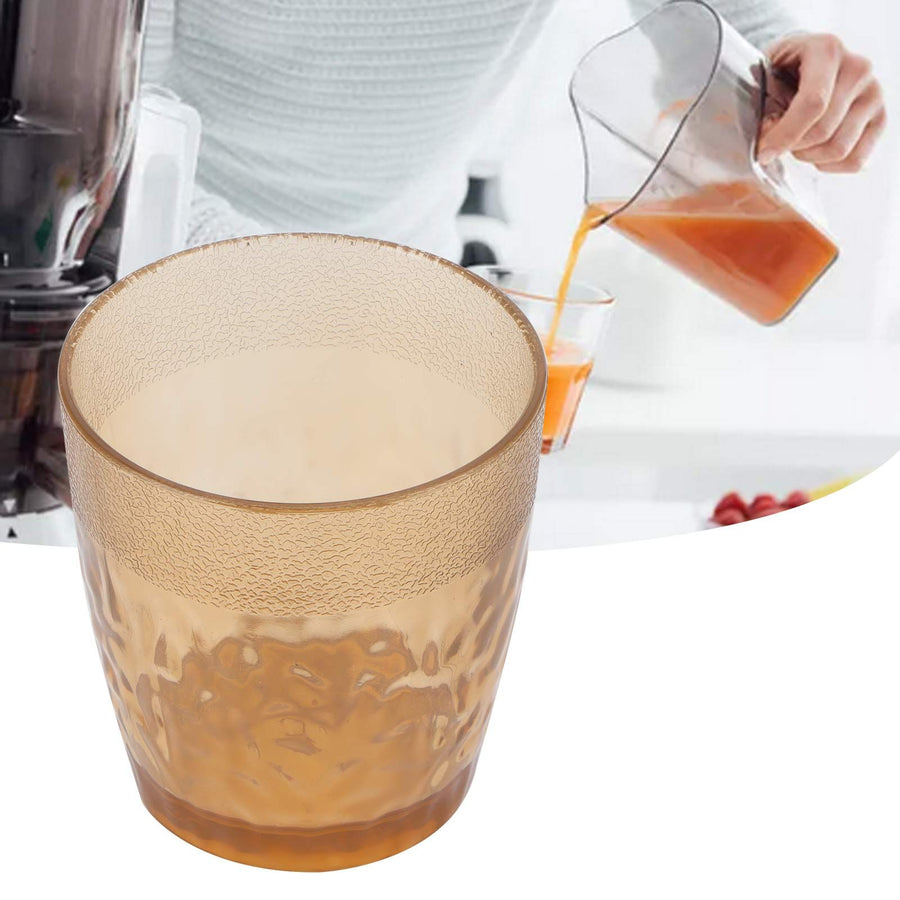 200ml Drinking Glass Flower Tea Cup Small Beer Mug Acrylic Cup for Home PartyCopper