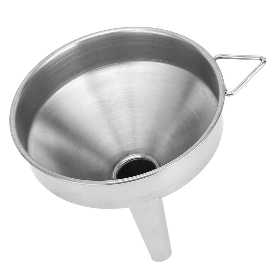 Stainless Steel Funnel Thickened Kitchen Funnel for Transferring of Liquid Dry Ingredient11cm