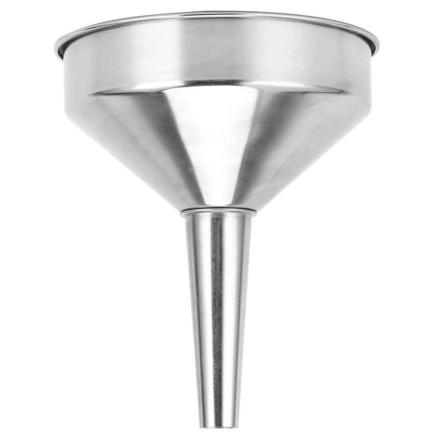 Stainless Steel Funnel Thickened Kitchen Funnel for Transferring of Liquid Dry Ingredient11cm