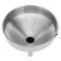 Stainless Steel Funnel Thickened Kitchen Funnel for Transferring of Liquid Dry Ingredient13cm