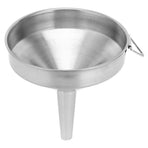 Stainless Steel Funnel Thickened Kitchen Funnel for Transferring of Liquid Dry Ingredient13cm