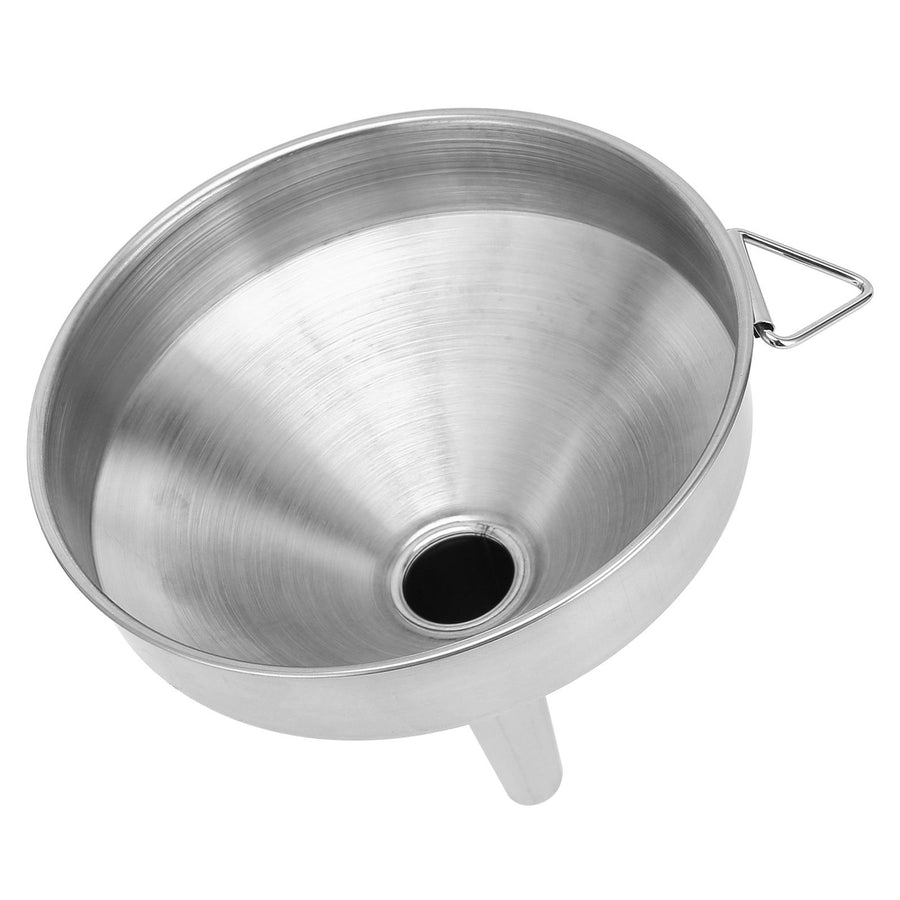 Stainless Steel Funnel Thickened Kitchen Funnel for Transferring of Liquid Dry Ingredient13cm