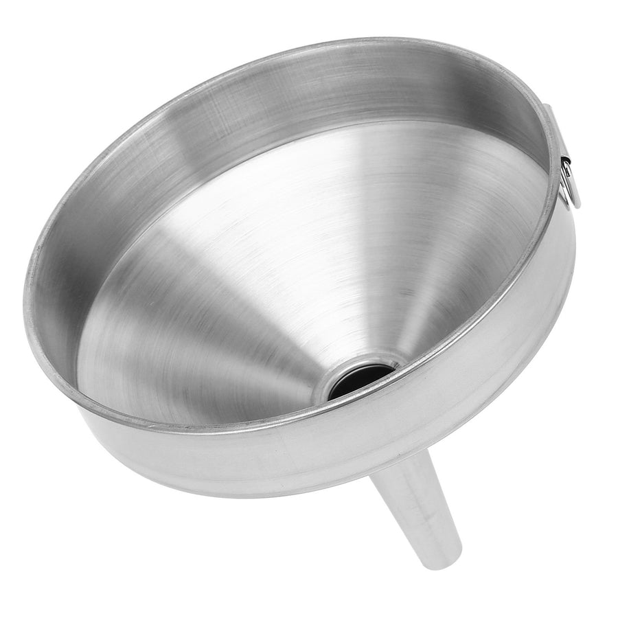 Stainless Steel Funnel Thickened Kitchen Funnel for Transferring of Liquid Dry Ingredient15cm