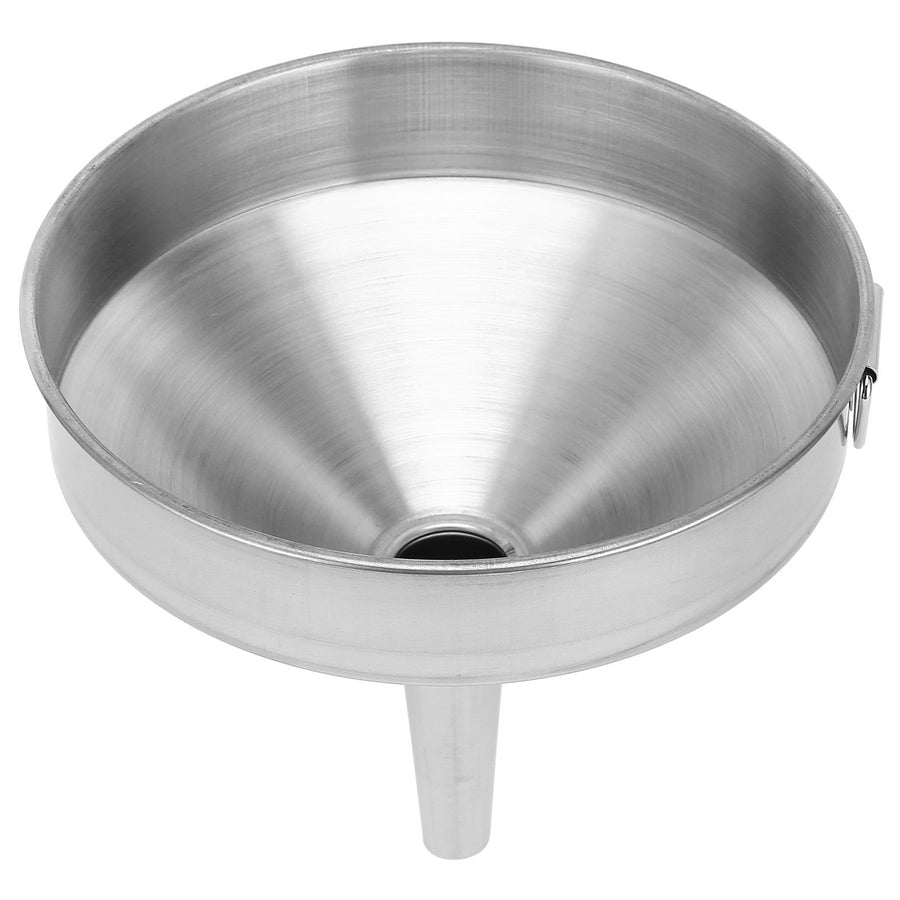 Stainless Steel Funnel Thickened Kitchen Funnel for Transferring of Liquid Dry Ingredient15cm