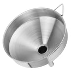 Stainless Steel Funnel Thickened Kitchen Funnel for Transferring of Liquid Dry Ingredient15cm