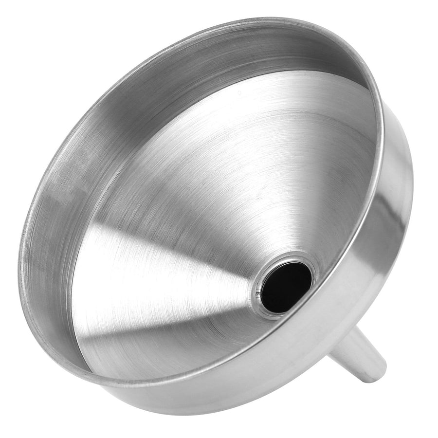 Stainless Steel Funnel Thickened Kitchen Funnel for Transferring of Liquid Dry Ingredient15cm