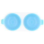 Microwave Egg Poacher Food Grade Double Cup Egg Boiler Cookware Kitchen Cooking Tools
