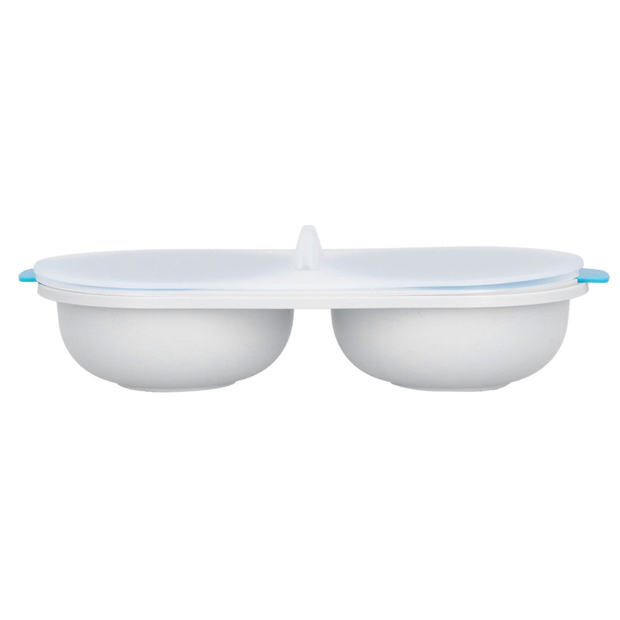 Microwave Egg Poacher Food Grade Double Cup Egg Boiler Cookware Kitchen Cooking Tools