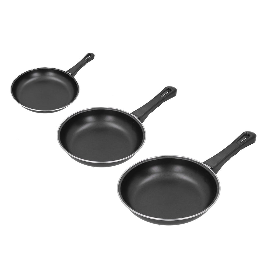 3Pcs Frying Pan Set Household Mini NonStick Pan Kitchenware for Induction Cooker Gas Stove