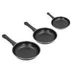 3Pcs Frying Pan Set Household Mini NonStick Pan Kitchenware for Induction Cooker Gas Stove