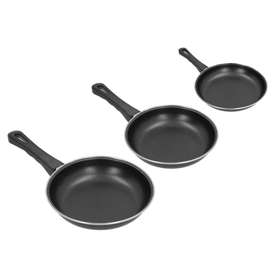 3Pcs Frying Pan Set Household Mini NonStick Pan Kitchenware for Induction Cooker Gas Stove