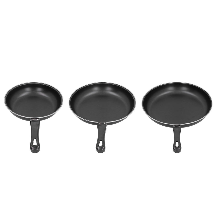 3Pcs Frying Pan Set Household Mini NonStick Pan Kitchenware for Induction Cooker Gas Stove