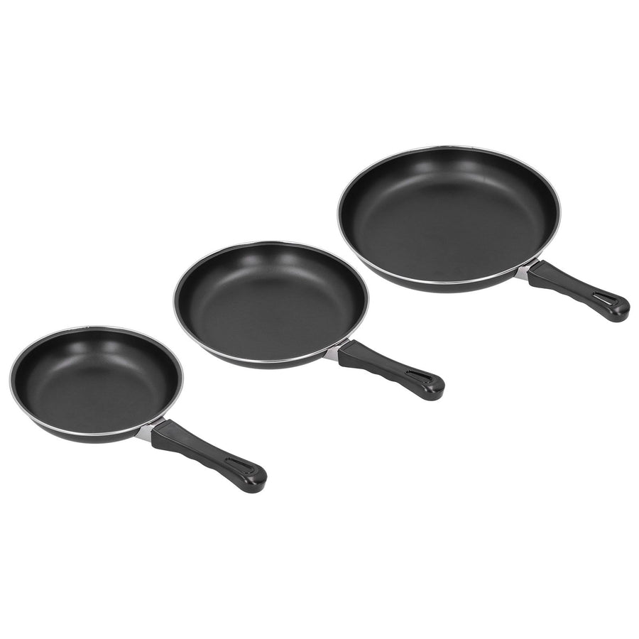 3Pcs Frying Pan Set Household Mini NonStick Pan Kitchenware for Induction Cooker Gas Stove