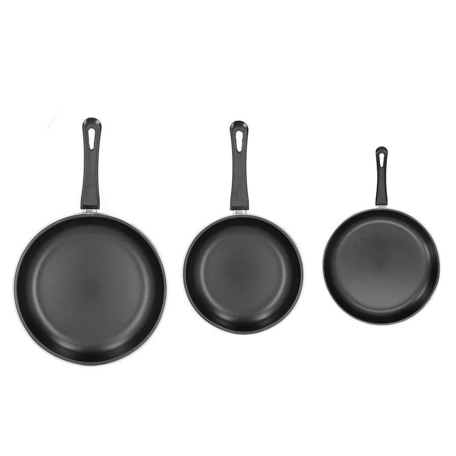 3Pcs Frying Pan Set Household Mini NonStick Pan Kitchenware for Induction Cooker Gas Stove