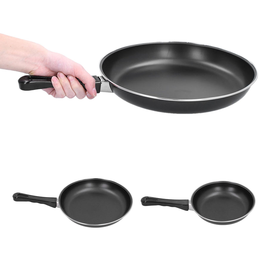 3Pcs Frying Pan Set Household Mini NonStick Pan Kitchenware for Induction Cooker Gas Stove