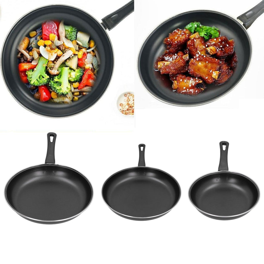 3Pcs Frying Pan Set Household Mini NonStick Pan Kitchenware for Induction Cooker Gas Stove