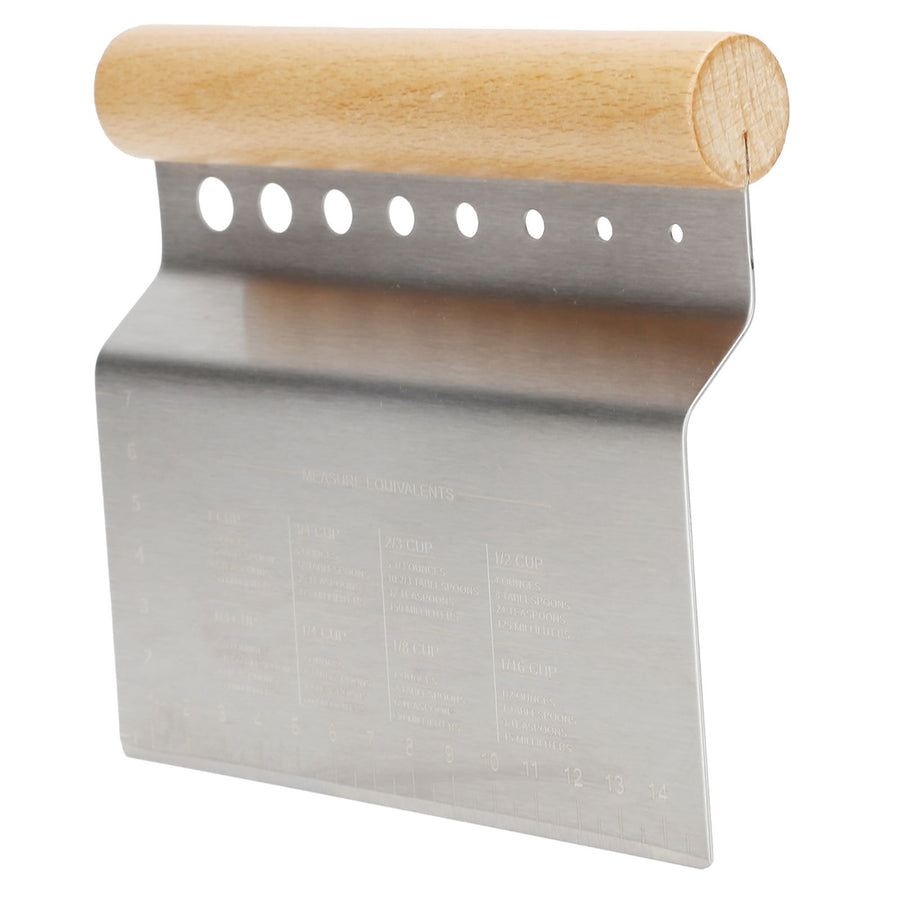 Dough Scraper Multifunctional Kitchen Tool Baking Tool with Handle for Dough and Pizza
