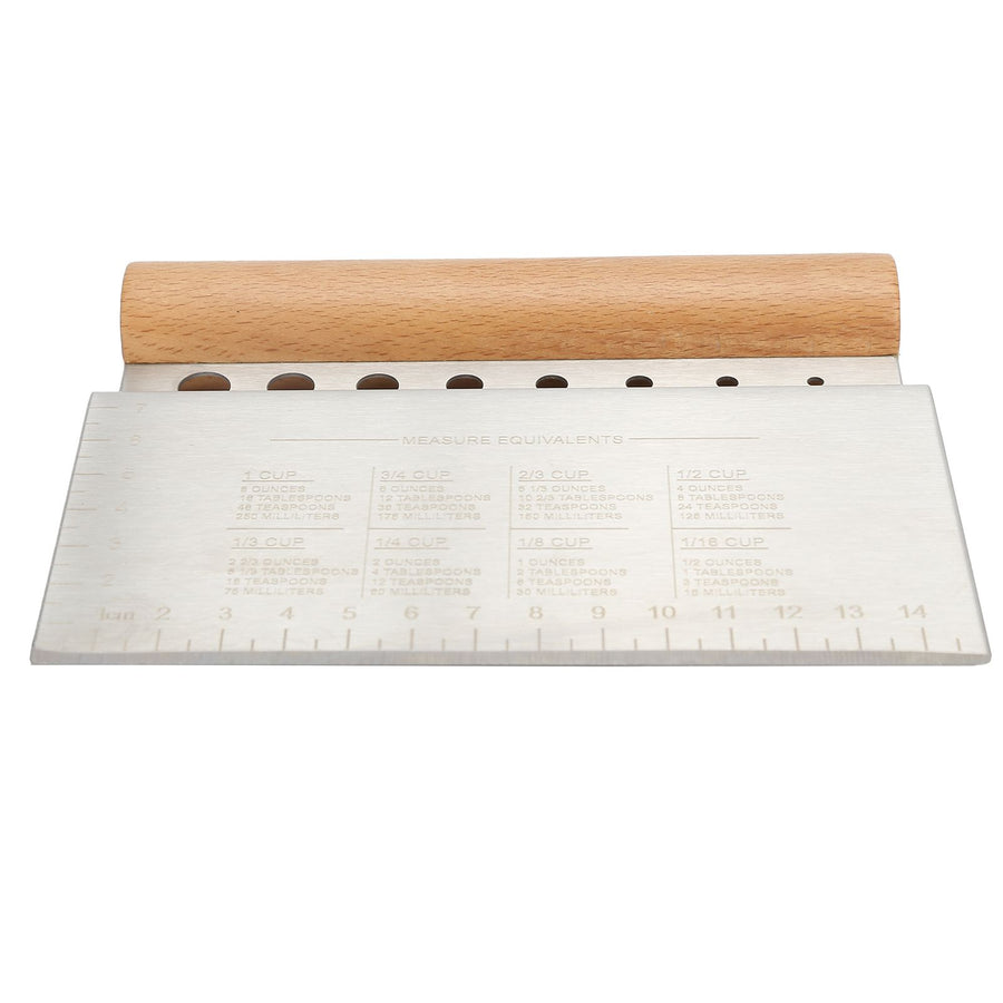 Dough Scraper Multifunctional Kitchen Tool Baking Tool with Handle for Dough and Pizza