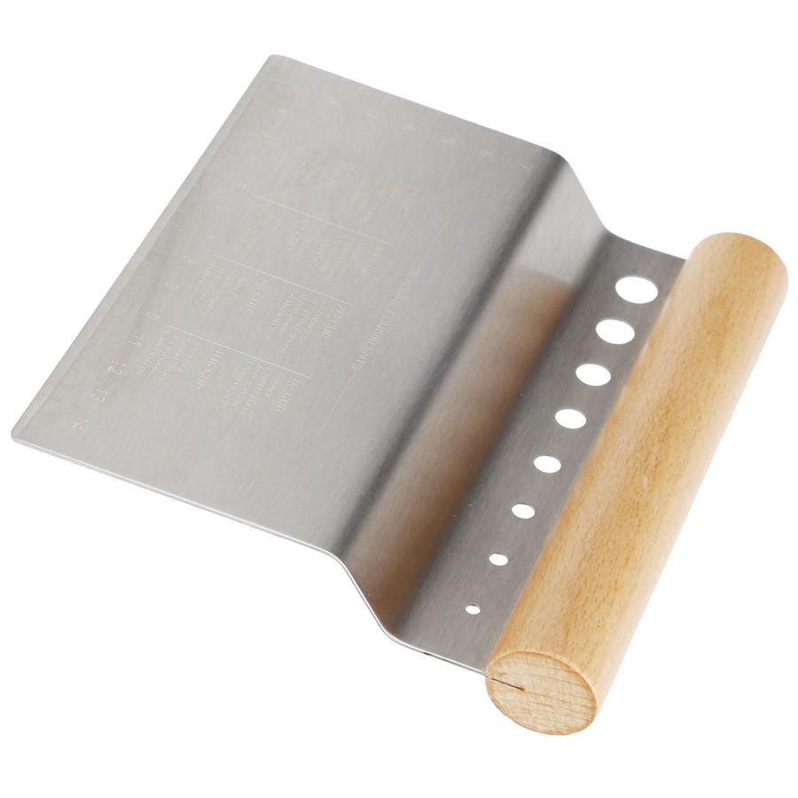 Dough Scraper Multifunctional Kitchen Tool Baking Tool with Handle for Dough and Pizza