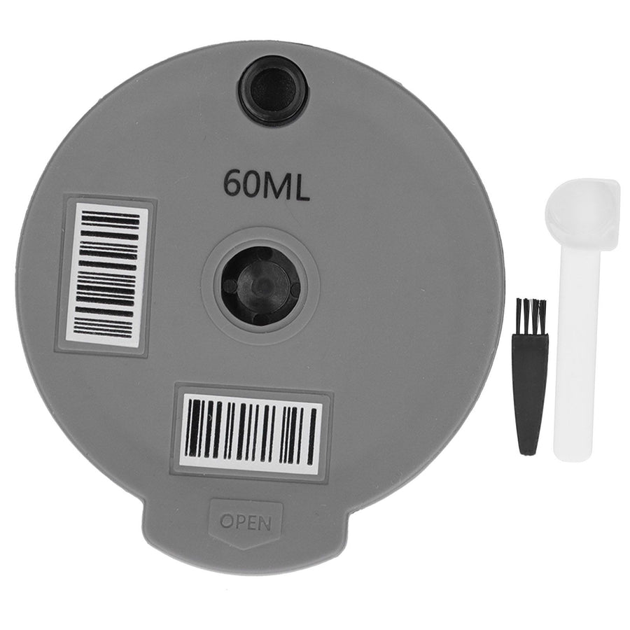 Reusable Coffee Capsule Cup Coffee Filter with Spoon Brush Home Office Cafe Accessories60ML