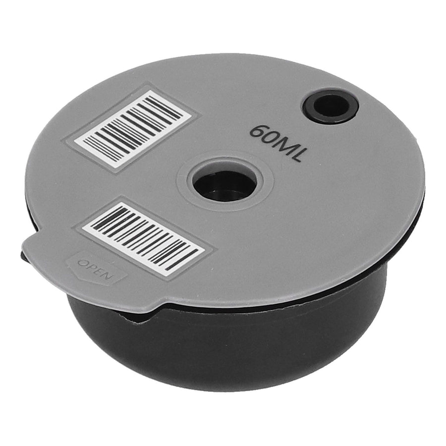 Reusable Coffee Capsule Cup Coffee Filter with Spoon Brush Home Office Cafe Accessories60ML