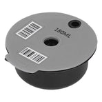 Reusable Coffee Capsule Cup Coffee Filter with Spoon Brush Home Office Cafe Accessories180ML