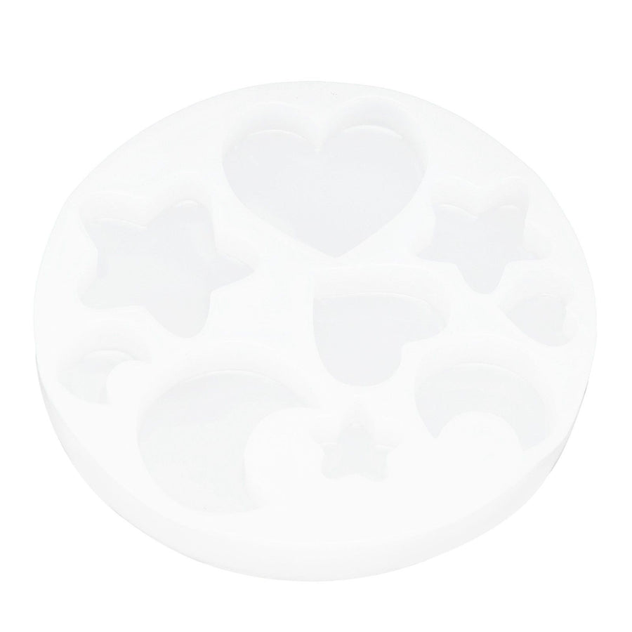 Silicone Mold in Cute Shapes Soft Elastic Cake Chocolate Mold Tray for Kitchen Home DIYType 1