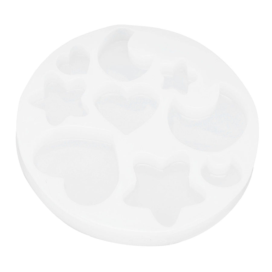 Silicone Mold in Cute Shapes Soft Elastic Cake Chocolate Mold Tray for Kitchen Home DIYType 1