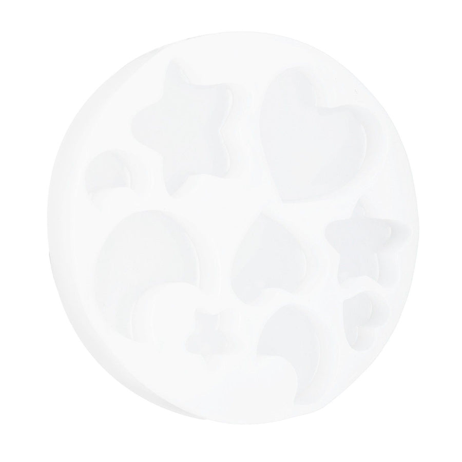 Silicone Mold in Cute Shapes Soft Elastic Cake Chocolate Mold Tray for Kitchen Home DIYType 1