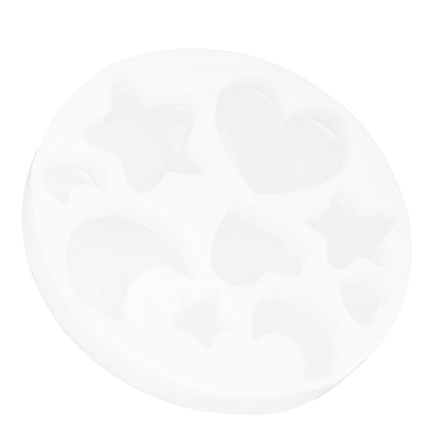 Silicone Mold in Cute Shapes Soft Elastic Cake Chocolate Mold Tray for Kitchen Home DIYType 1