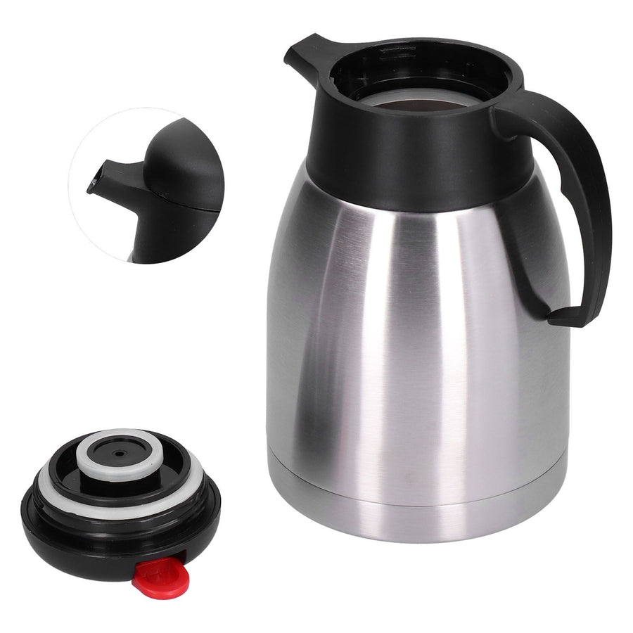 1.5L Vacuum Bottle Thermal Bottle Stainless Steel Tea Coffee Insulation Pot for Home Use