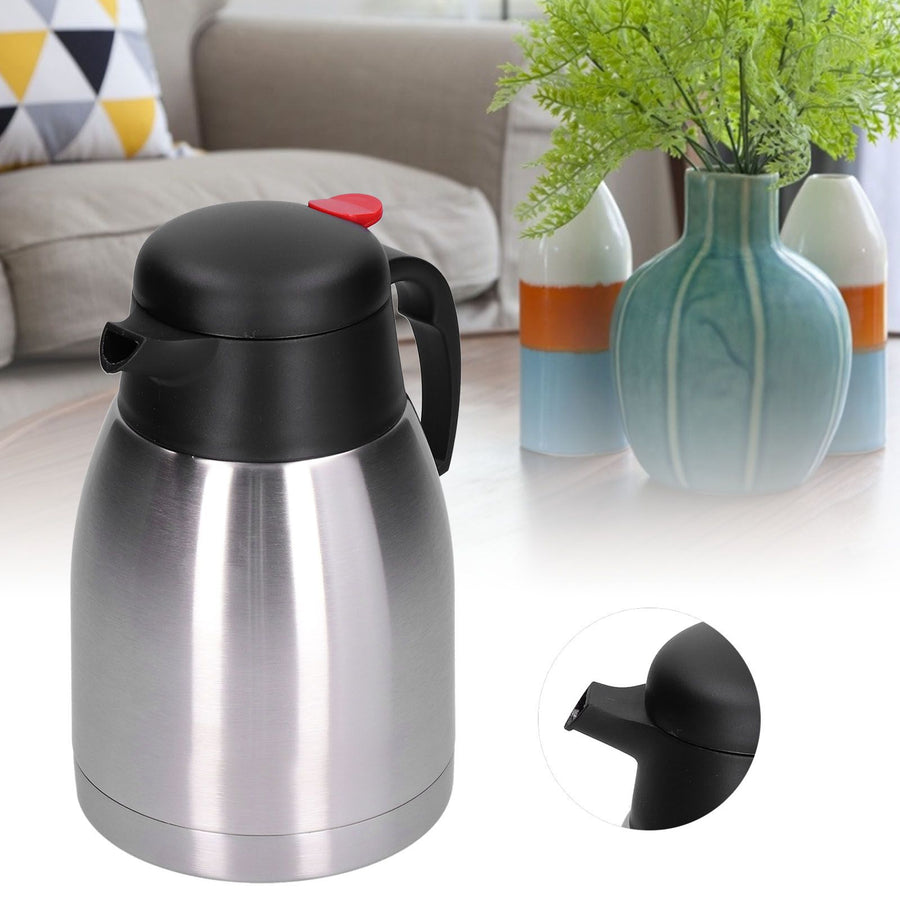 1.5L Vacuum Bottle Thermal Bottle Stainless Steel Tea Coffee Insulation Pot for Home Use