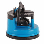 Knife Sharpener Manual Scissor Sharpener Knife Sharpening Tool with Suction Cup for KitchenBlue